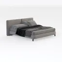 Meridian Furniture B1214Grey-K Vaughn Collection M Right 45 Degree View