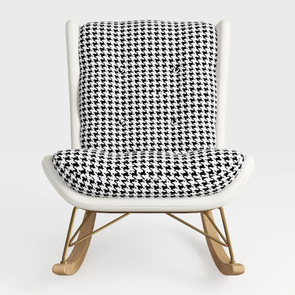 Leisure Sofa Rocking Chair Glider Rocker with High