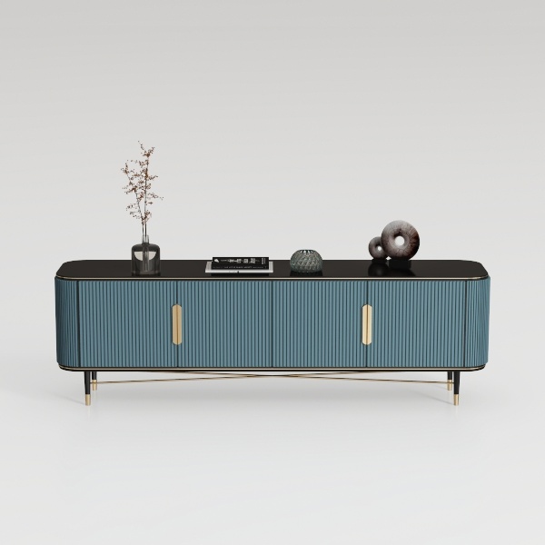 59.84&#39;&#39; Accent Storage Cabinet with 4 Doors