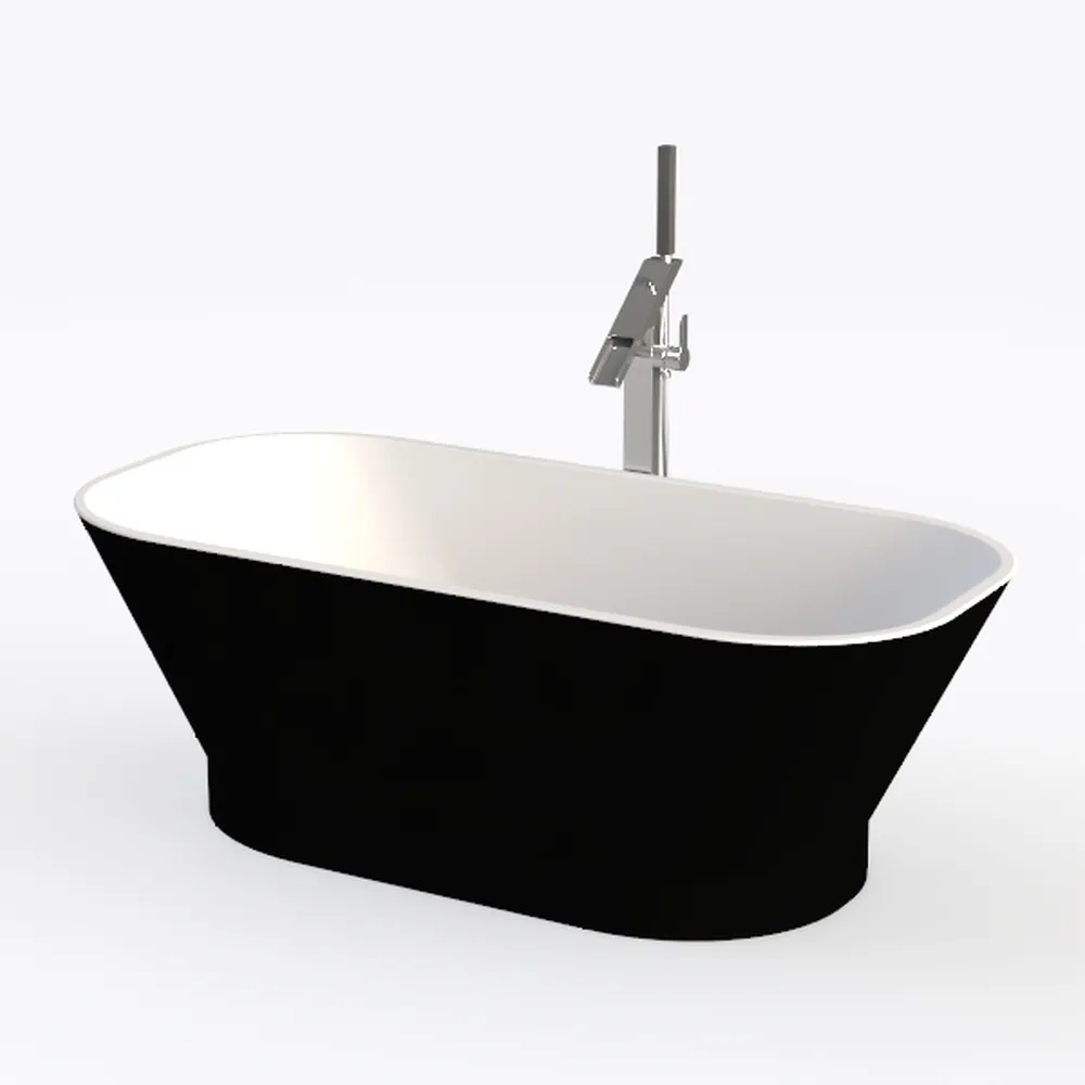 Free Standing Tub 59 Inch Soaking Tub Freestanding