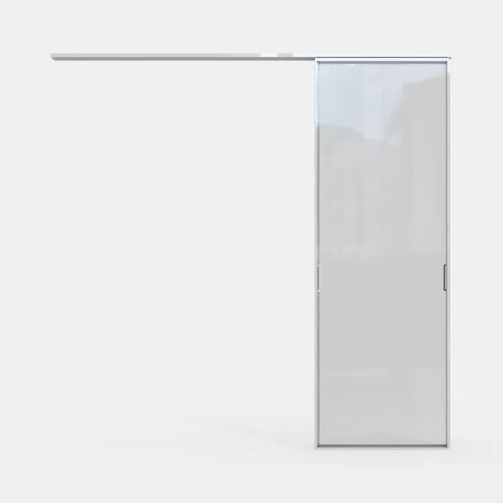 JUBEST 14FT Box Rail Exterior Barn Door Hardware