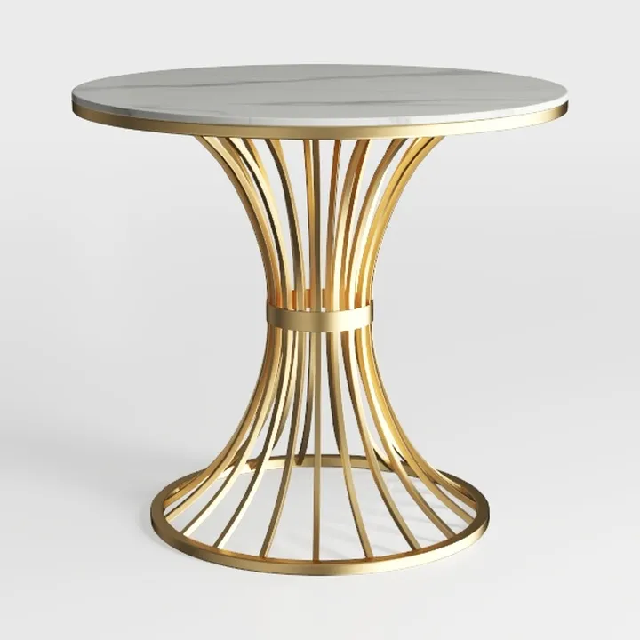 Tribesigns Round Wood Coffee Table, 31.5-Inch Farm