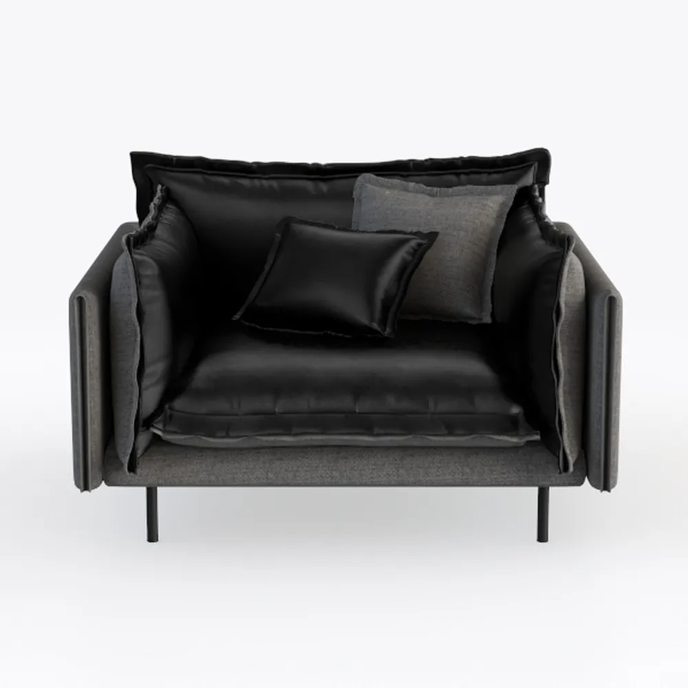 Giantex Accent Chair, Single Sofa Chair with 5 Inc