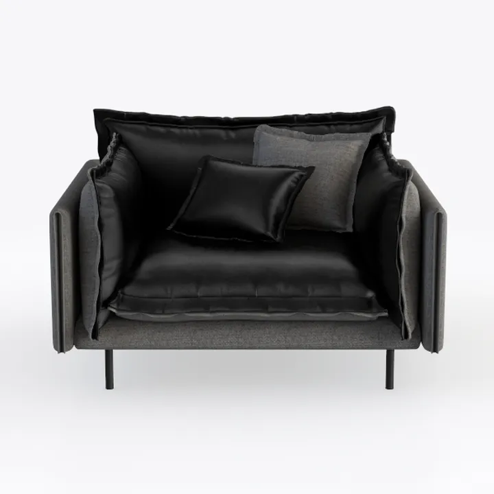Giantex Accent Chair, Single Sofa Chair with 5 Inc