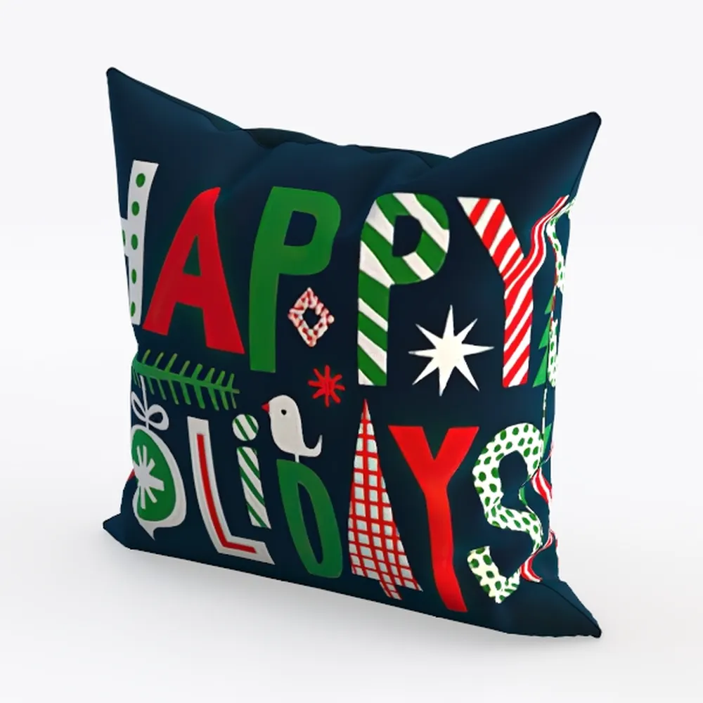 All Smiles Fall Outdoor Throw Pillow Covers 18x18