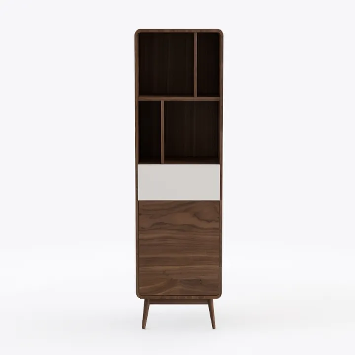 Grepatio Fluted Corner Cabinet, 68" Tall Corner