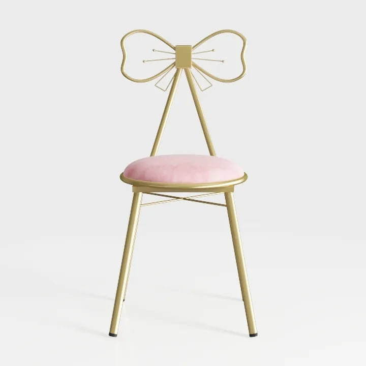 Vanity Stool Chair for Makeup,Modern Velvet