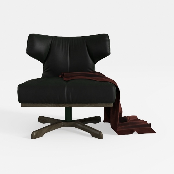 Administrative Office Chair with Footstool Can Be 