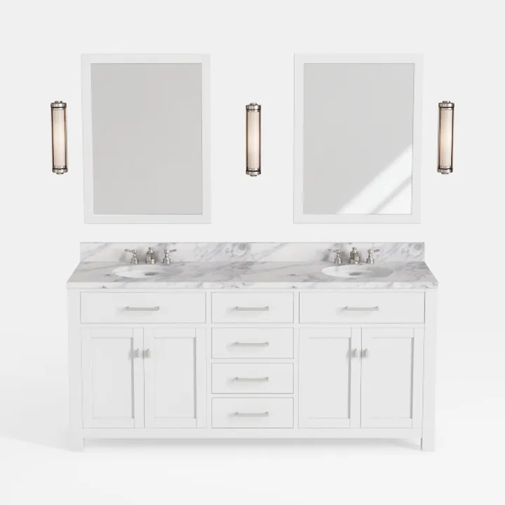 pedestal sink-Modern American