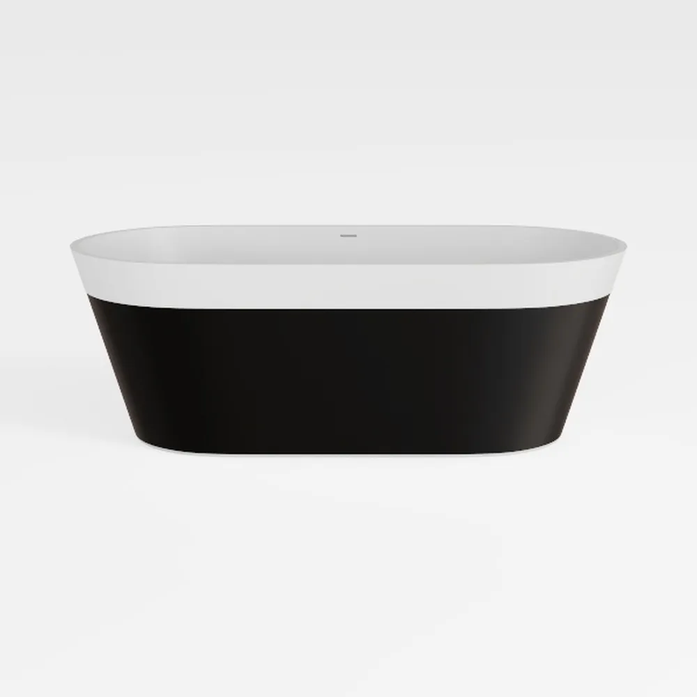 67" Acrylic Freestanding Bathtub, Contemporary