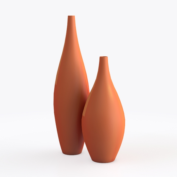 Aurora Vase_orange
