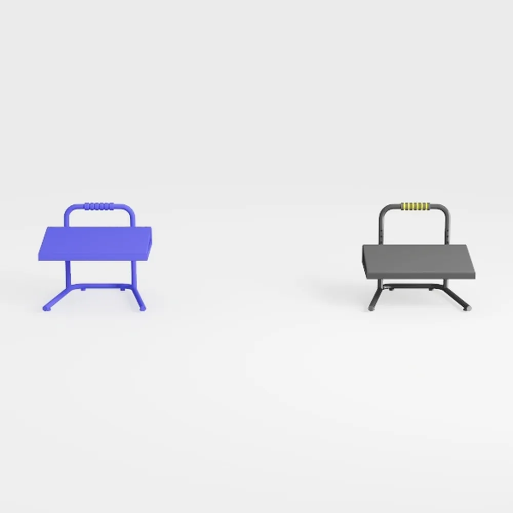 Patio Chaise Lounge Set 3 Pieces Pool Lounge Chair