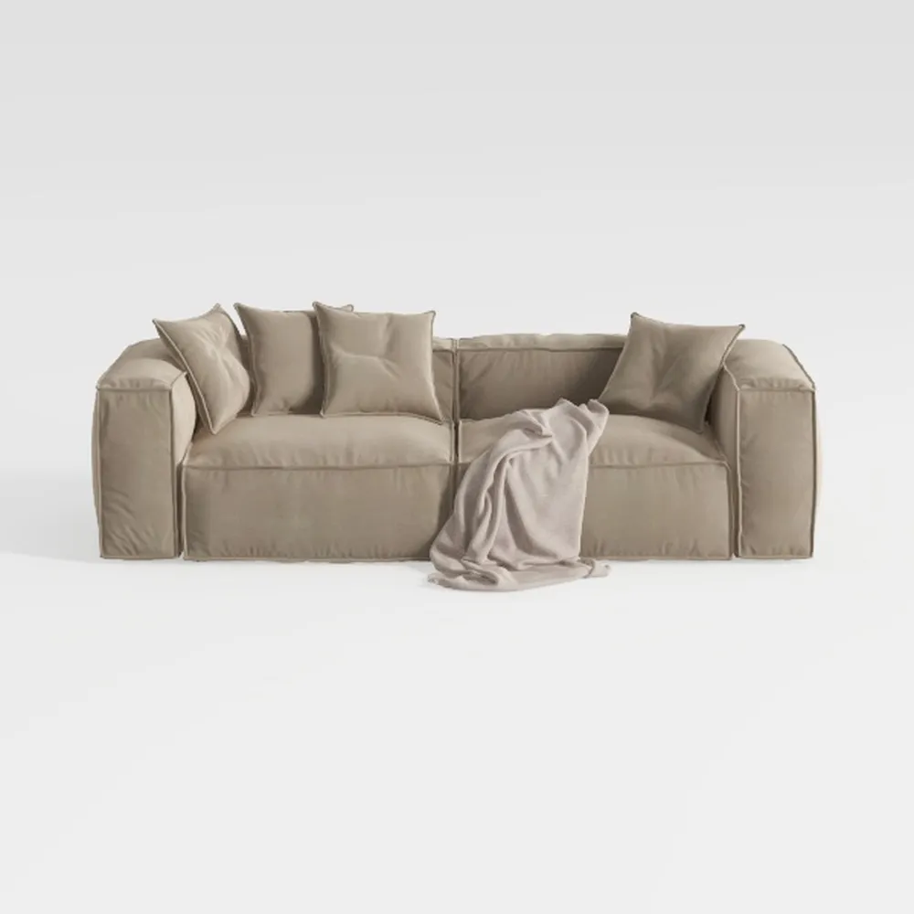 KALALLA Modular 3-Seater Sofa Couch with Deep Seat