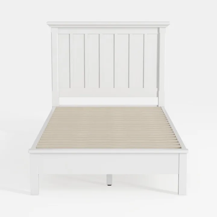 SHA CERLIN 14 Inches Twin Size Metal Platform Bed