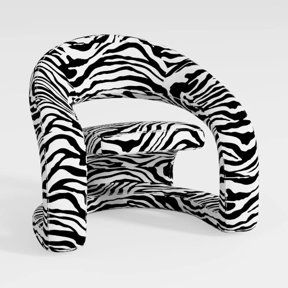 chairus Modern Dining Chair Unique Velvet Barrel