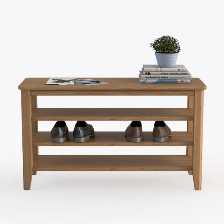 Shoe Bench Shoe Storage Bench, 2 Layers of