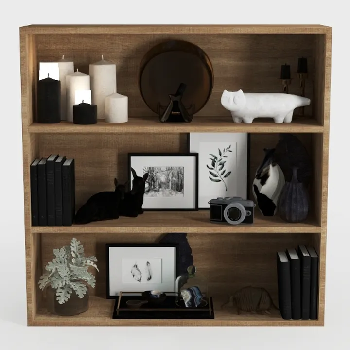 HOOBRO Kids Bookshelf, Bookcase Footboard, Toy