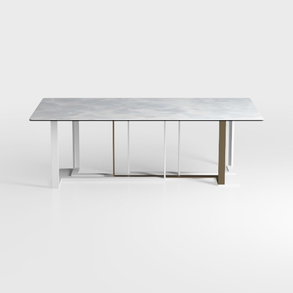 Rustic Wood Extendable Dining Room Table 118&quot; Larg