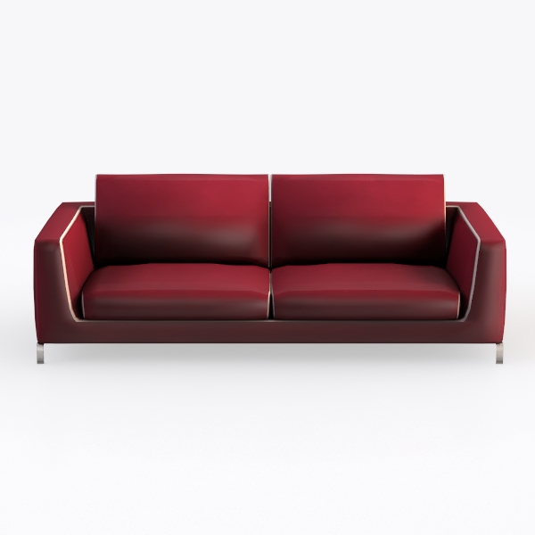 NauticalMart Aviator Industrial Sofa Mid Century A