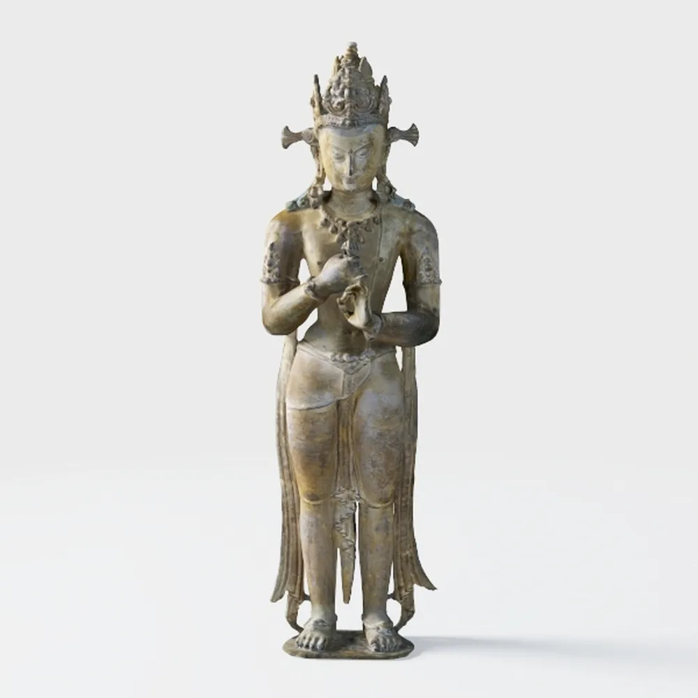 Easter Island Moai Head Statue Planter, Ceramic