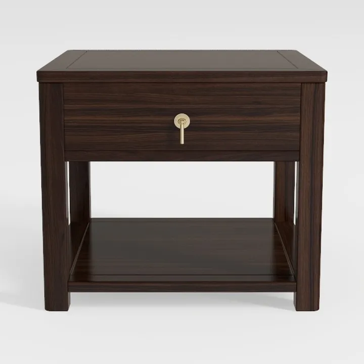 Homelegance 2-Drawer Nightstand, Cherry
