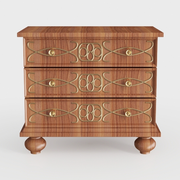 31.3&quot; Wood Tall Nightstand,Rustic End Table Side