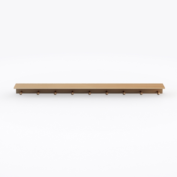 Cherry Wood Coat Hanger