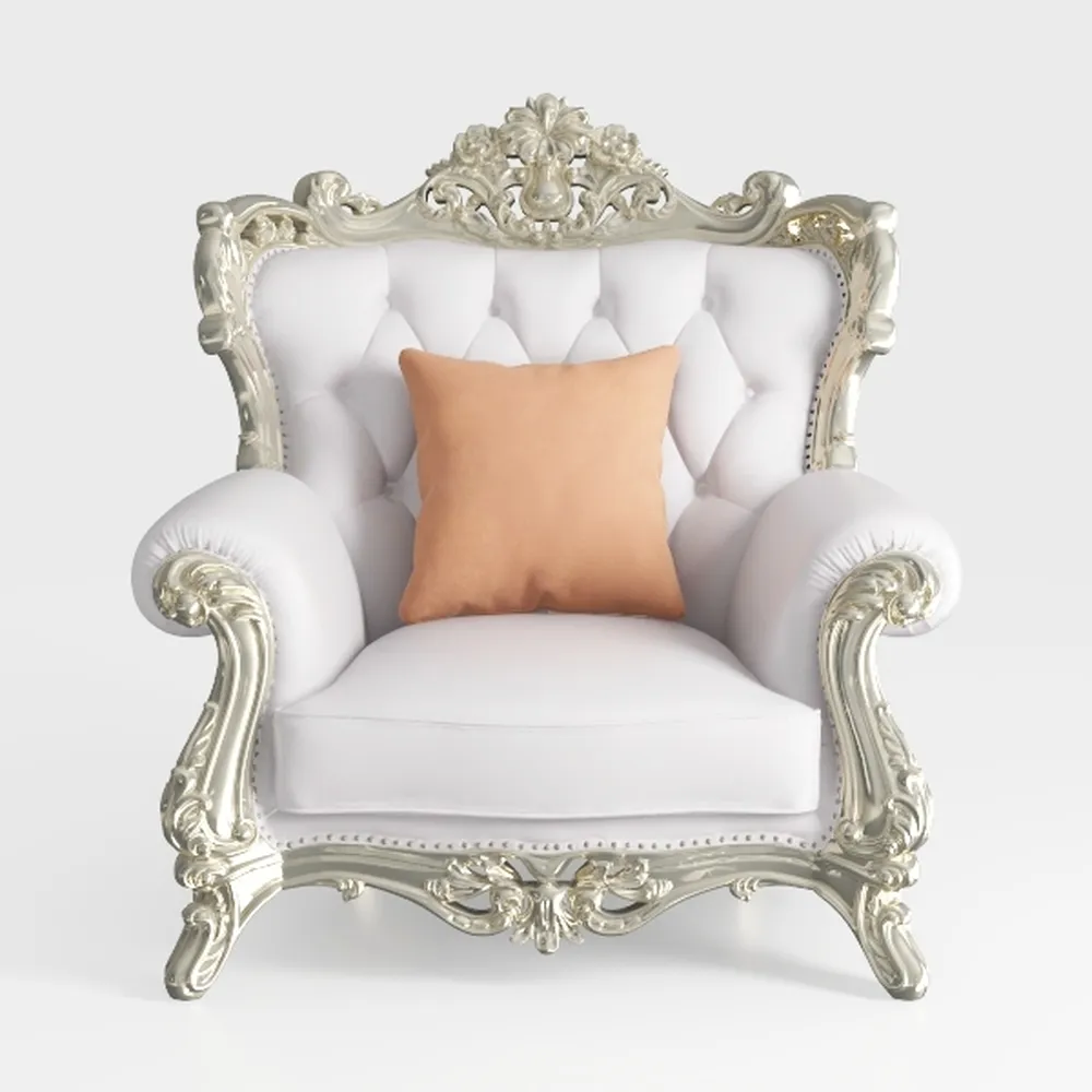 Acme Furniture Upholstery Chair with Button Tufted