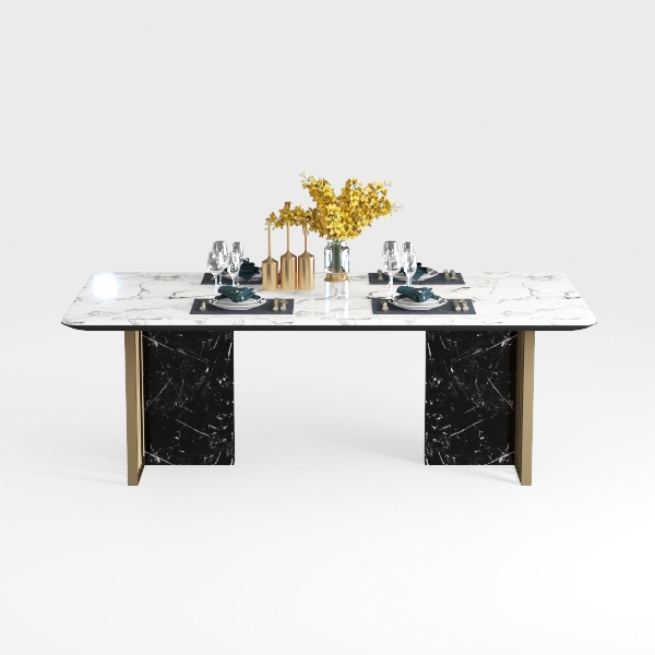 TAPIVA Desk Computer Desks Office Desk Marble Tabl