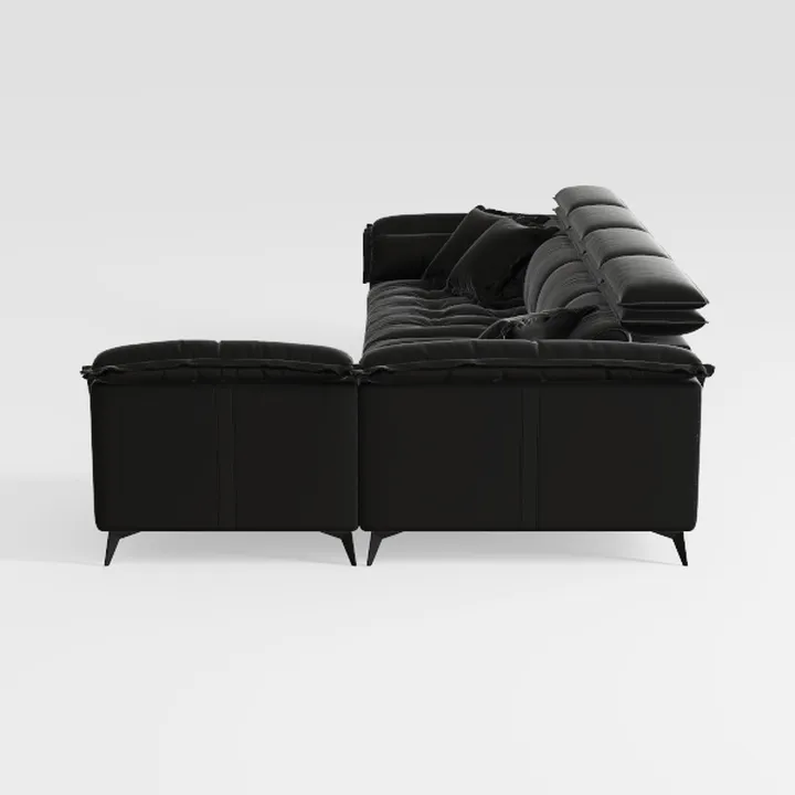 L Shaped Small Sectional Sofa, Chesterfield