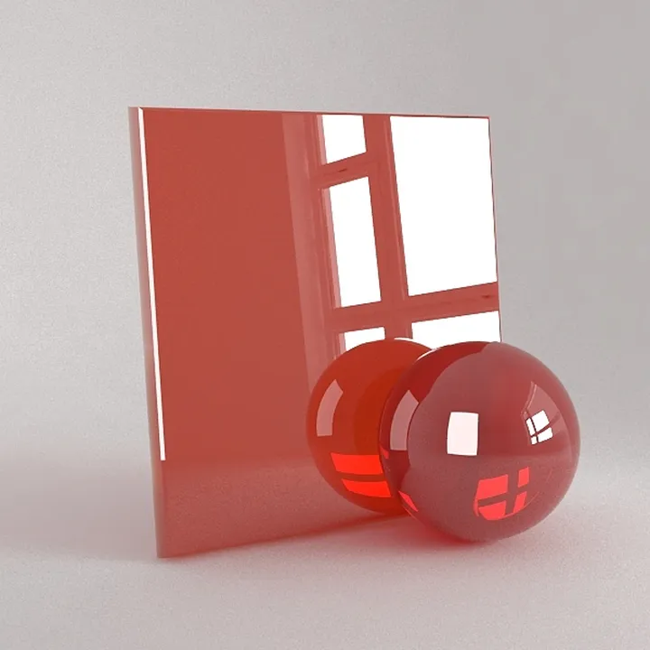 Semi-translucent High Gloss Acrylic 28