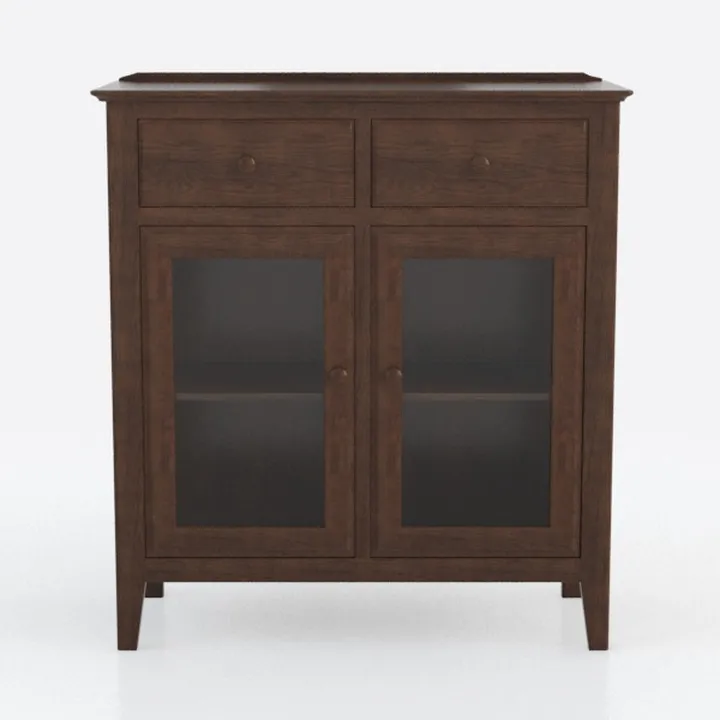 YESHOMY Coffee Bar and Accent Cabinet, Farmhouse