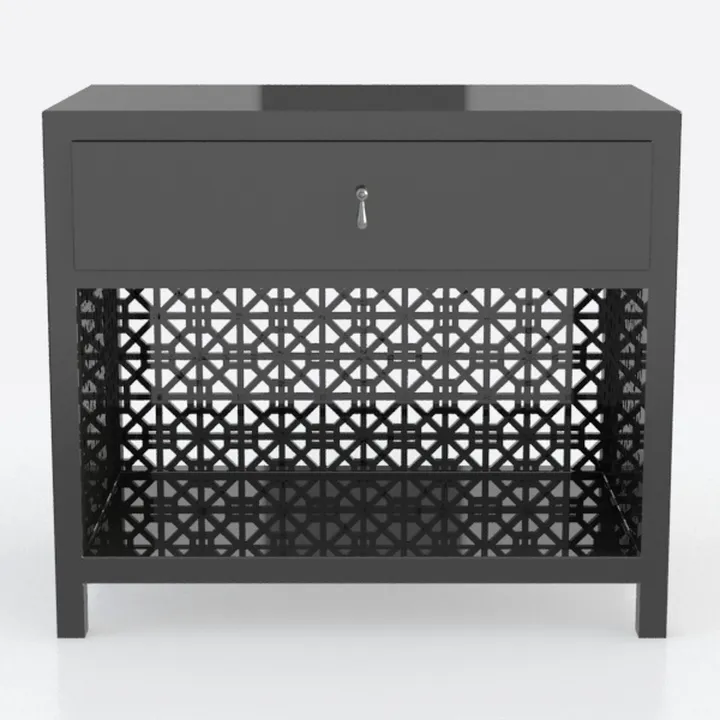 Sophia & William 2-Door Accent Cabinet, Distressed