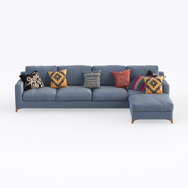 LLappuil Modular Sectional Sofa, Convertible U Sha