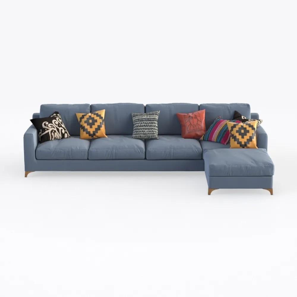 LLappuil Modular Sectional Sofa, Convertible U Sha