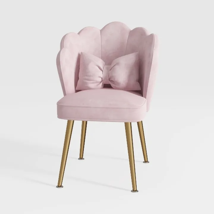 Velvet Accent Chair,Modern Upholstered Leisure