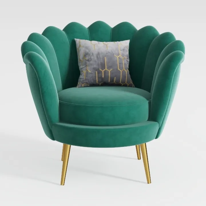 Modern Arm Chair Single Sofa, Soft Living Room