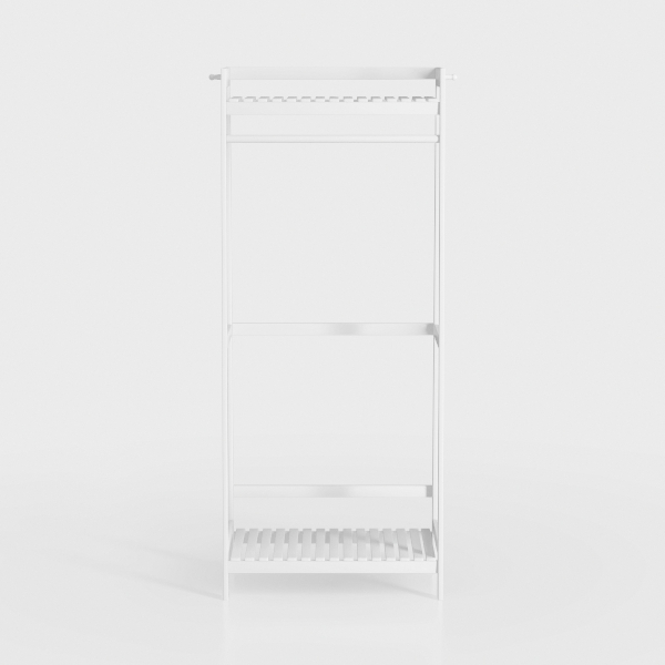 BESTOYARD 1pc Multi-Layer Trolley Rack Portable