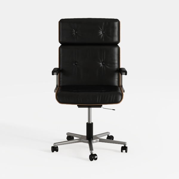 Heavy Duty Office Chair with Footrest, 400lbs-PU