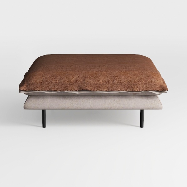 Oversized Cloud Modular Couch, Convertible Section