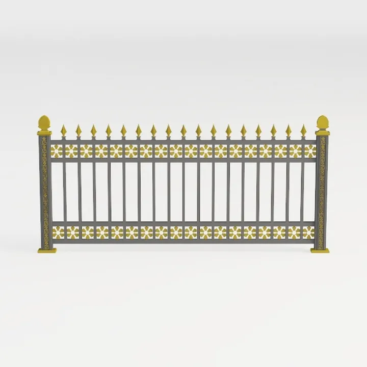 wrought iron fence-Cozy Garden Fences & Gates