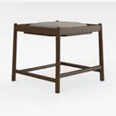 Solid Wood Shoe Bench with Cushion, 2-Tier Shoe Right 45 Degree View