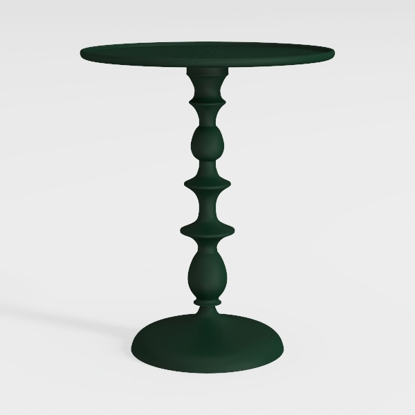 Living room small round table iron sideboard small