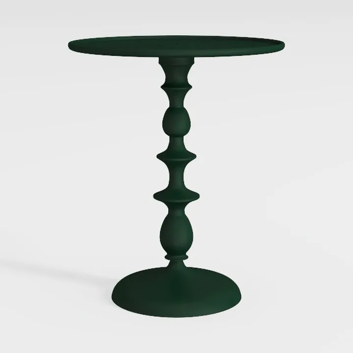 Living room small round table iron sideboard small