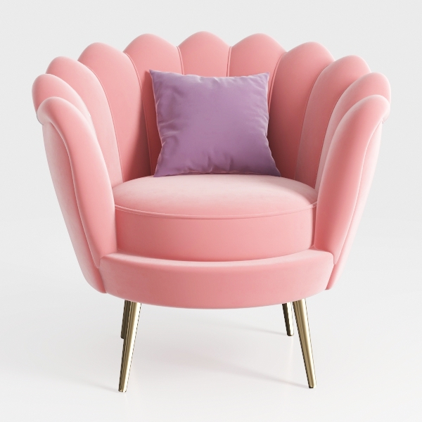 Modern Arm Chair Single Sofa, Soft Living Room