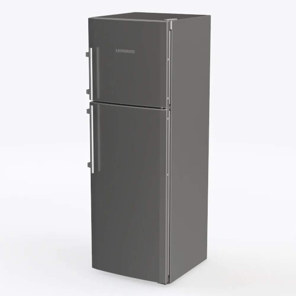 WANAI Double Door Small Refrigerator with Freezer