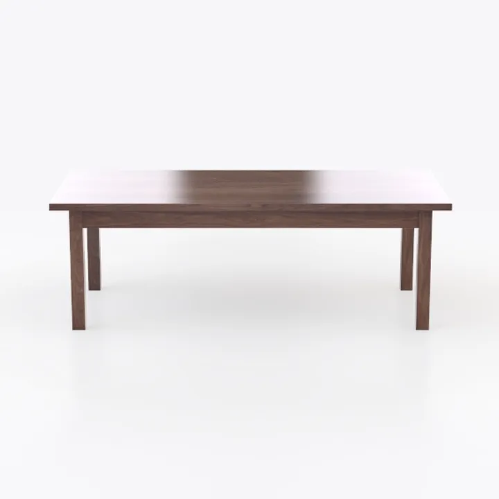 Extendable Dining Table for 6-10 Person, 55'' to 7