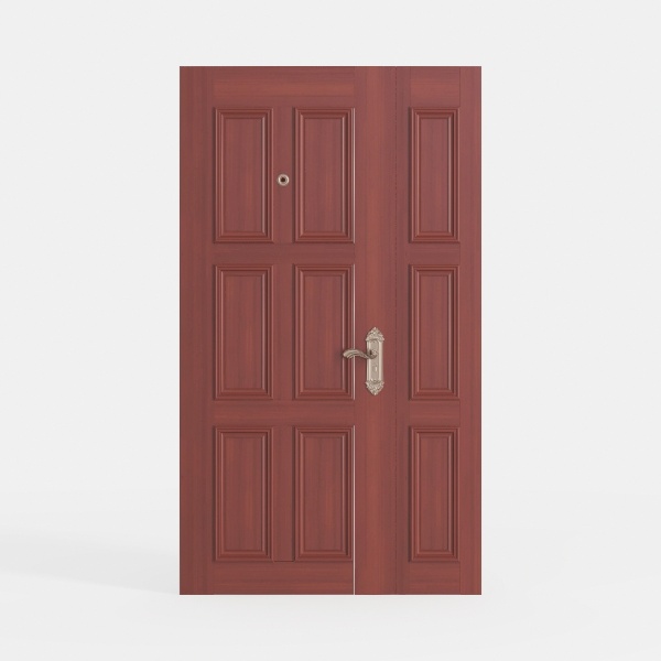 Unequal Swing Doors 348