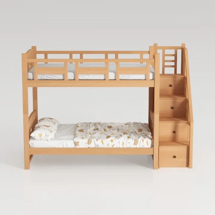 Pemberly Row Transitional Twin-Over-Twin Solid Woo