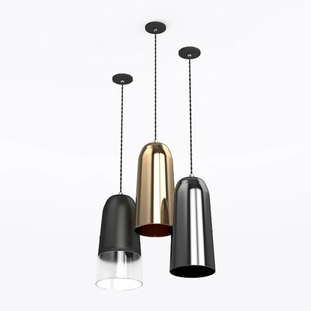 Pendant Lighting, Vintage Oriental Lotus Brass